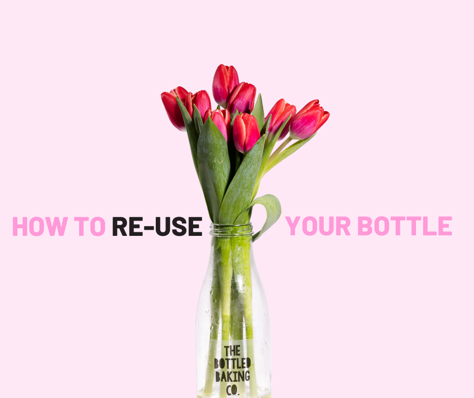 Five ways to reuse your Bottled Baking Co. glass bottle