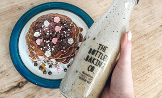 Use our Marvellous Cookies & Creme Muffin Mix for pancakes this Pancake Day