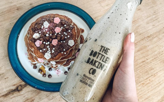 Use our Marvellous Cookies & Creme Muffin Mix for pancakes this Pancake Day