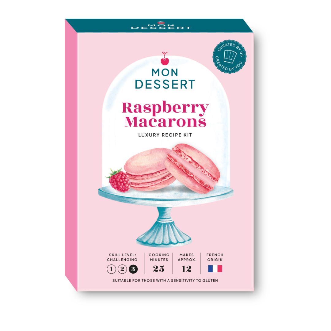 Raspberry Macaron Baking Mix - Mon Dessert