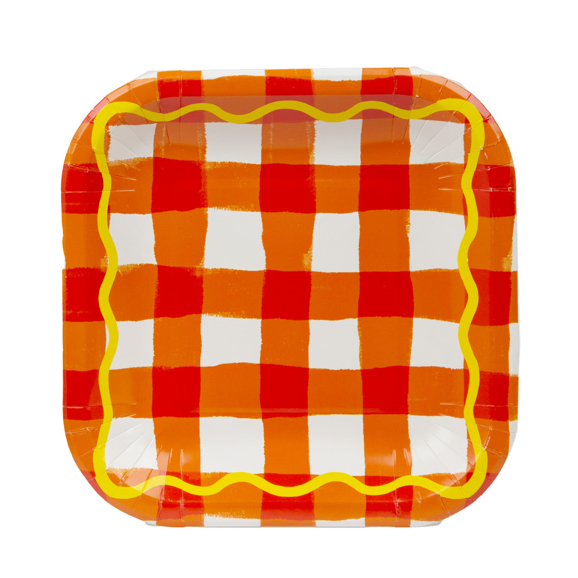 EVERYONE'S WELCOME SQUARE PAPER
PLATES 17CM 12PK