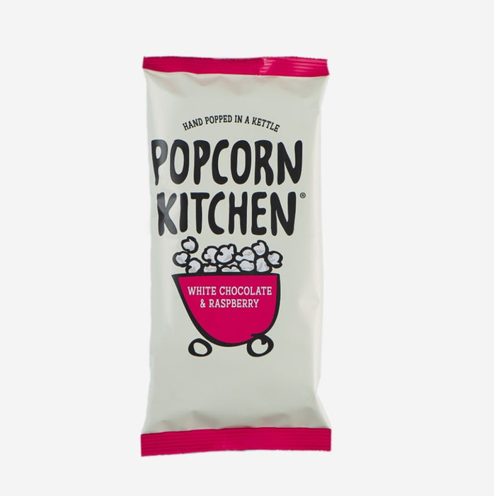 Popcorn Kitchen White Chocolate & Raspberry Popcorn 30g
