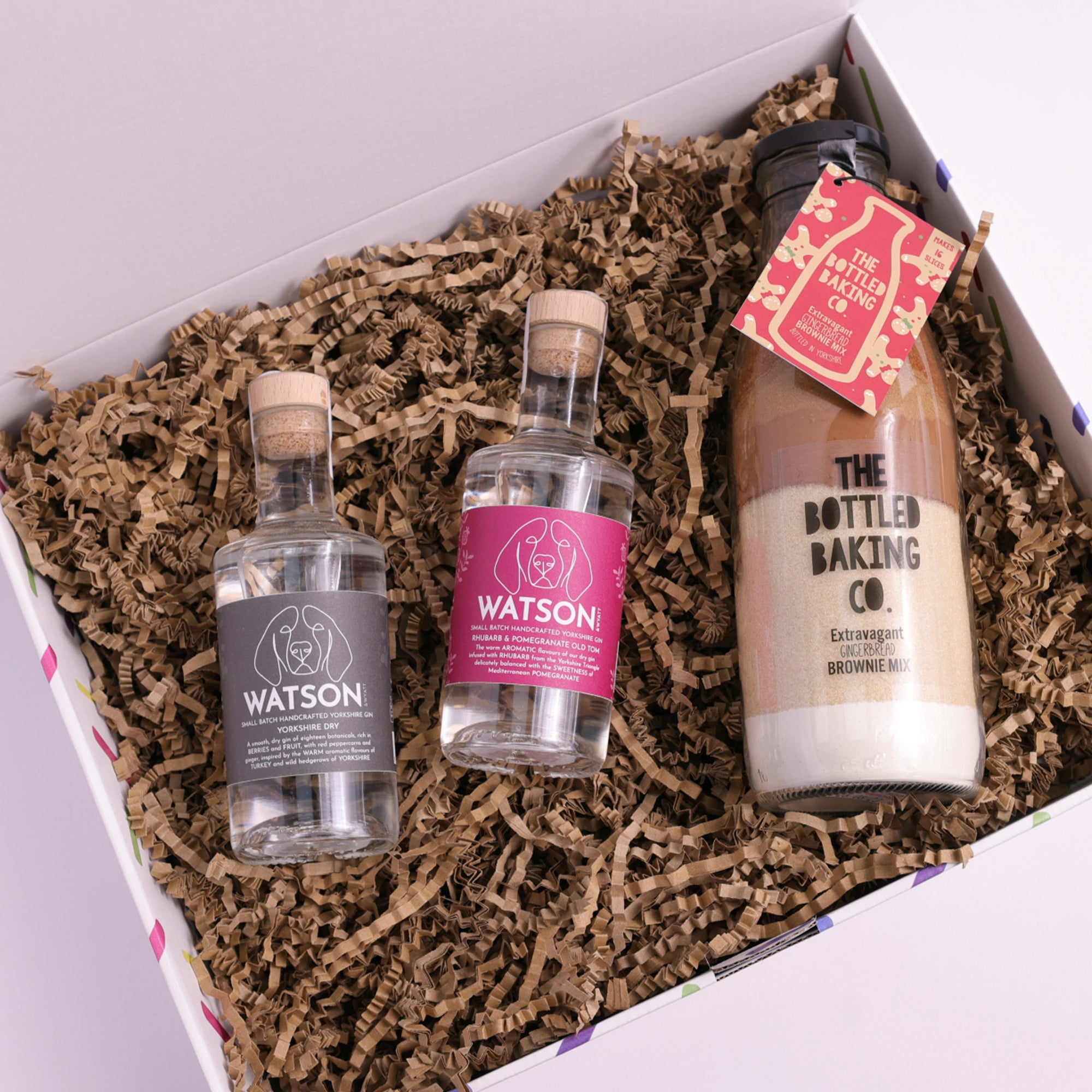 Watson's Gin and Gingerbread Brownie Gift Box