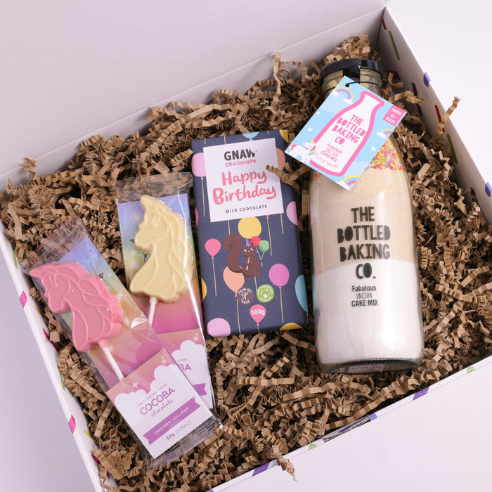Unicorn Birthday Treat Gift Box