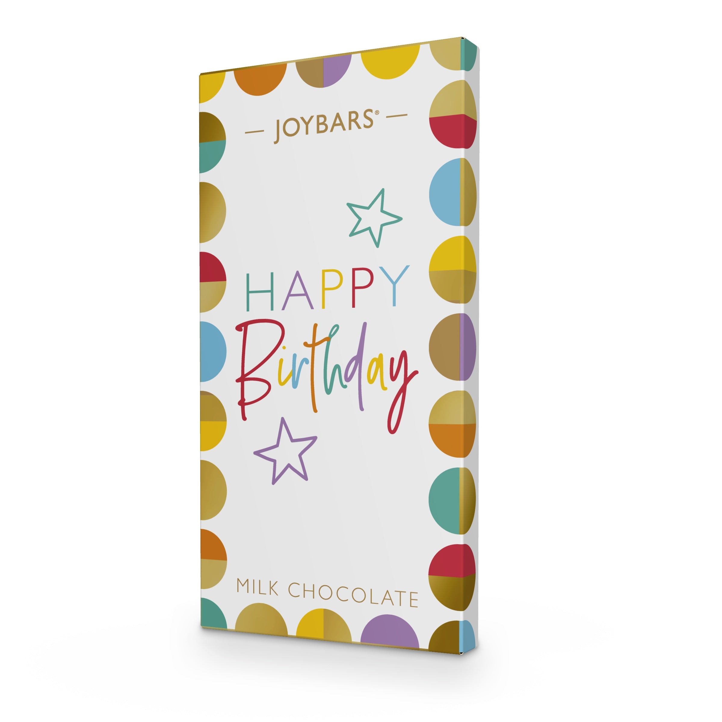 Joypots Happy Birthday Milk Chocolate Bar