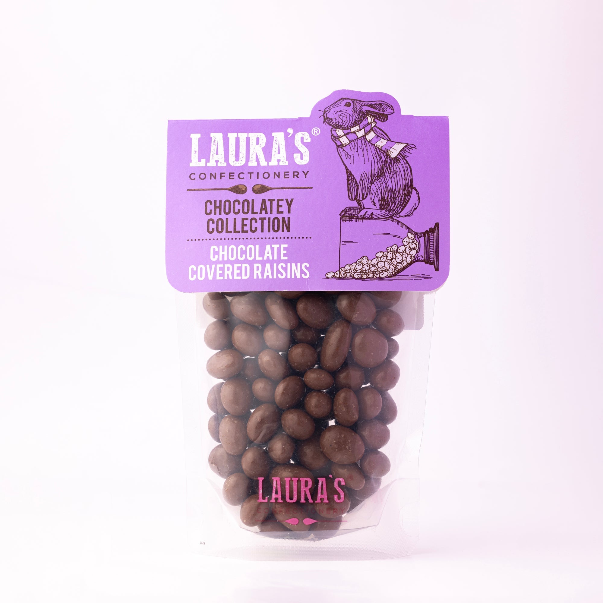 Laura's Chocolate Covered Raisins Pouch - 150g