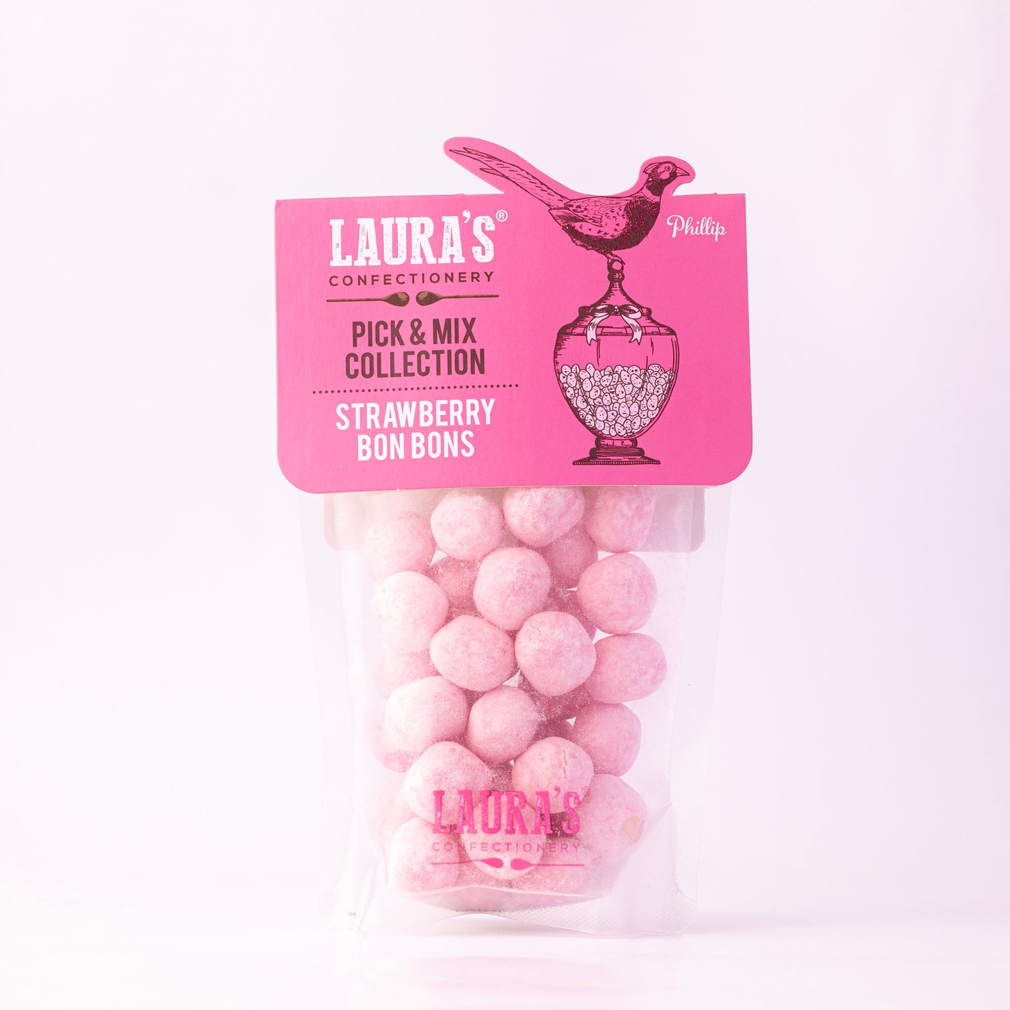 Laura's Strawberry Bon Bons Pouch - 143g