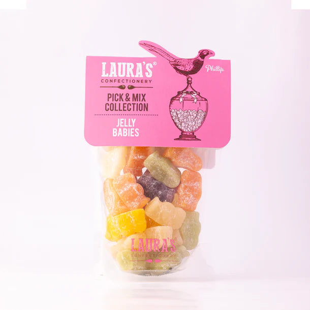 Past BBE Lauras Jelly Babies Pouch - 145g