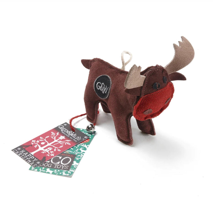 Green & Wild's Rudy the Reindeer Eco Dog Toy
