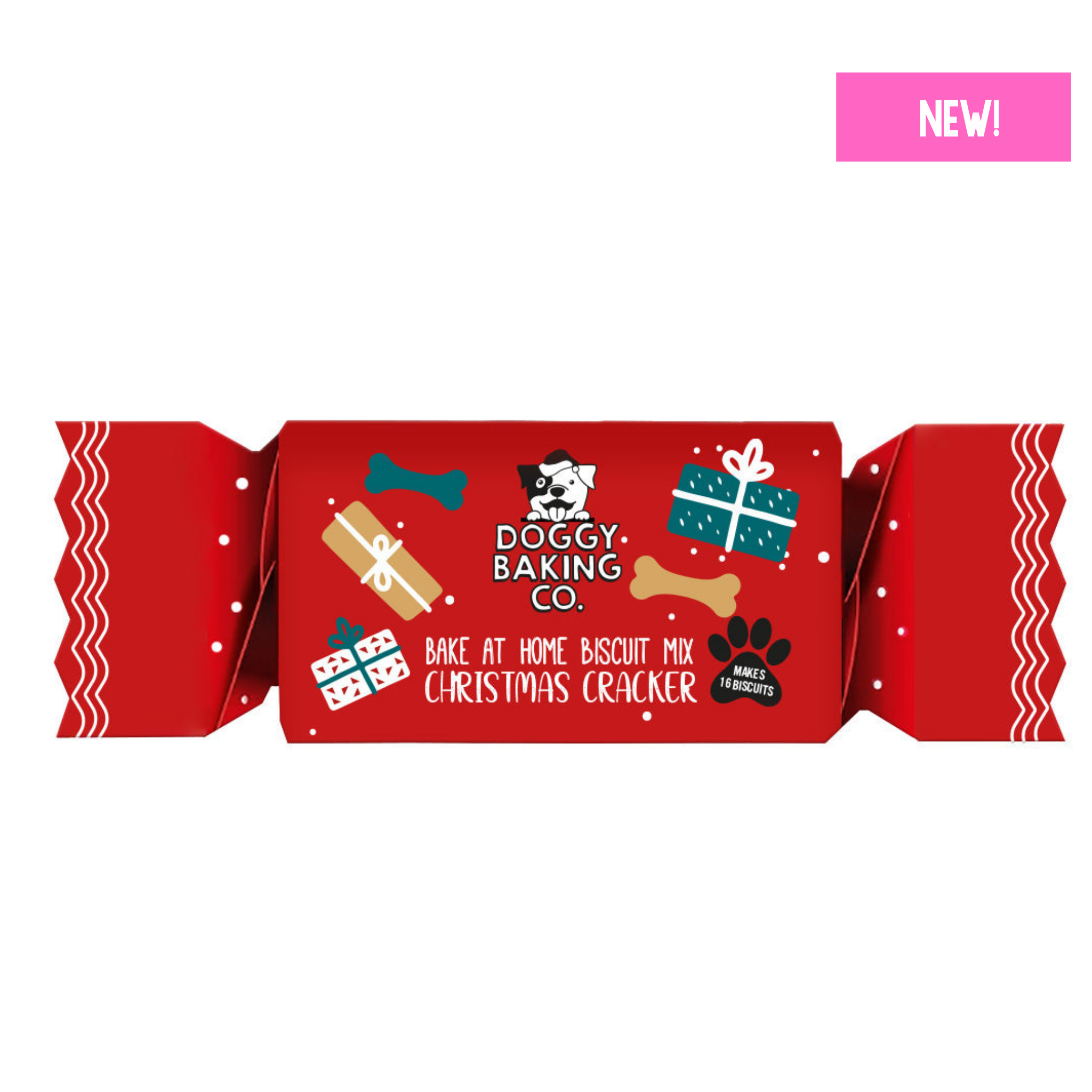 Doggy Baking Co Christmas Cracker Baking Kit