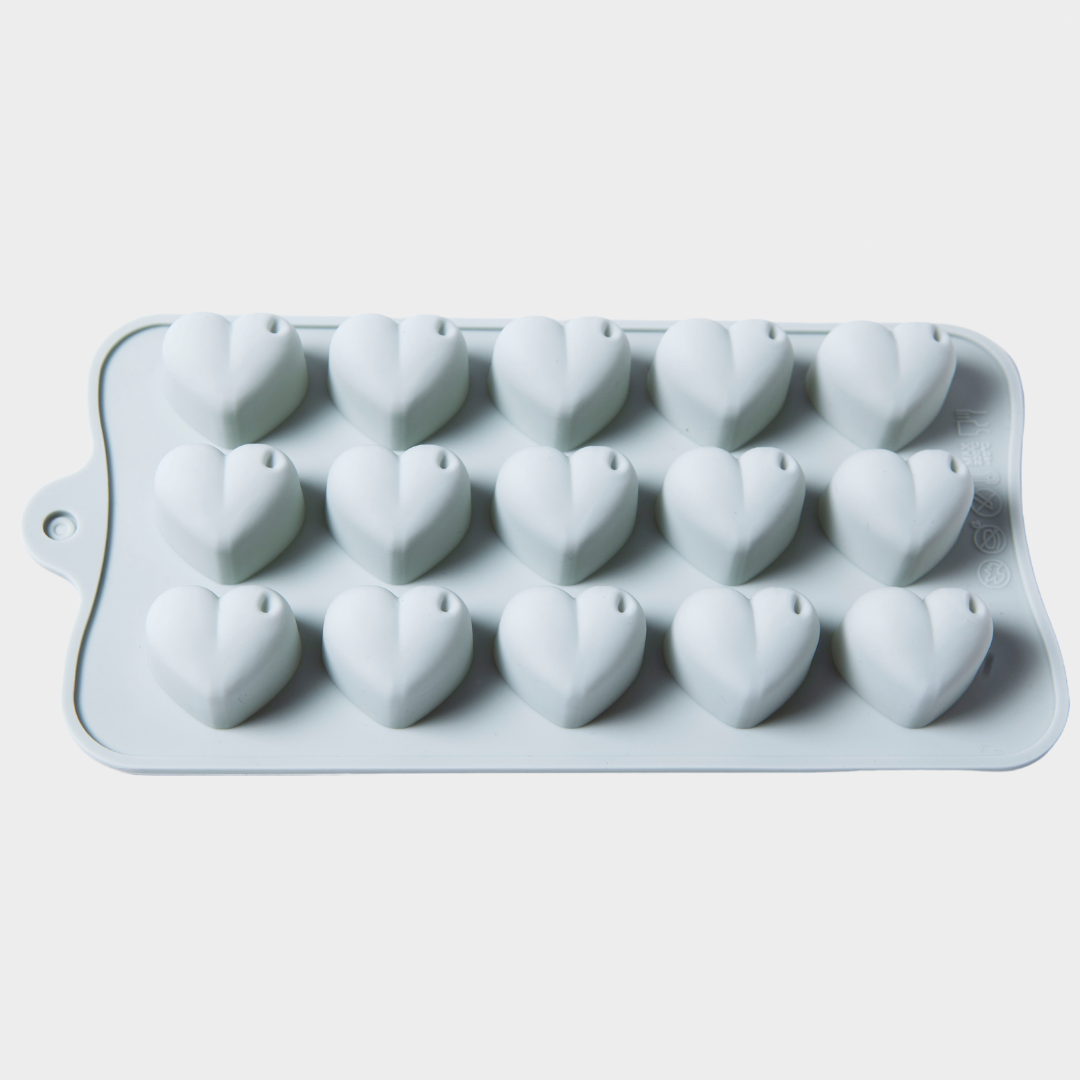 15 Cavity Heart Chocolate/Cake/Biscuit Mould