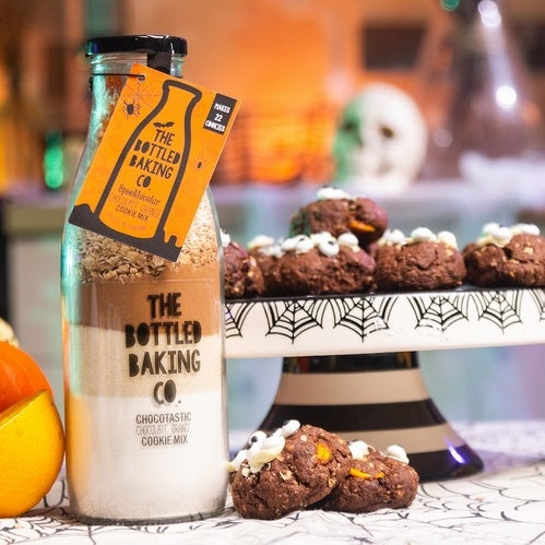 Spooktacular Chocolate Orange Cookie Bottled Baking Mix - 750ml