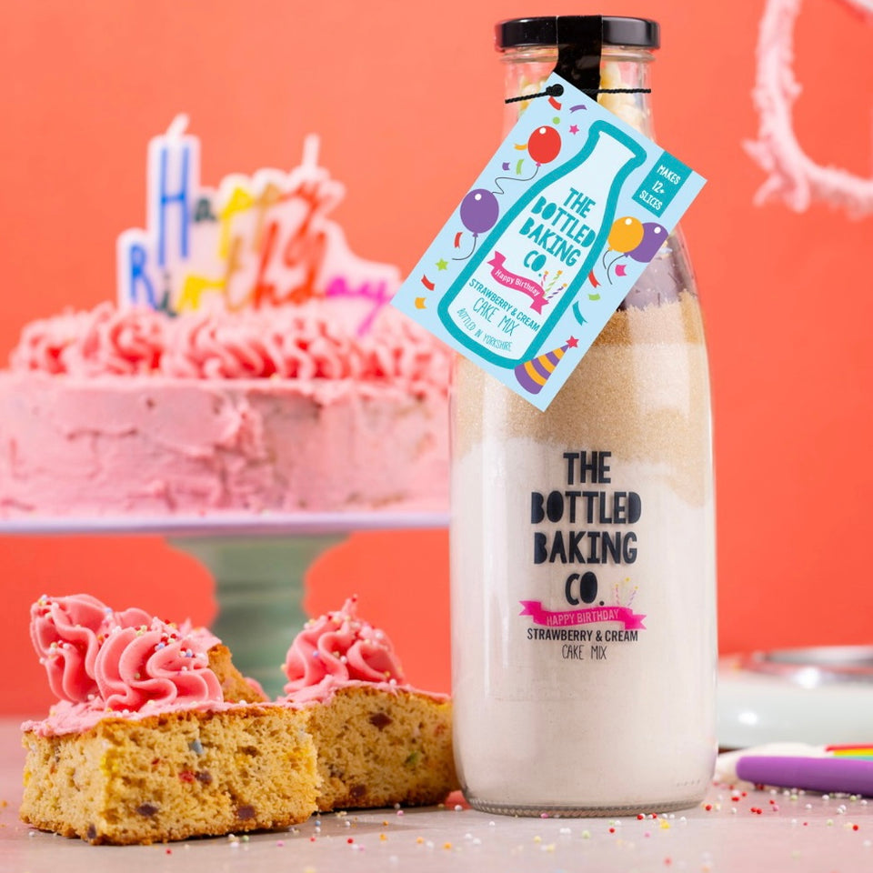 Happy Birthday Cake 750ml Bottled Baking Co