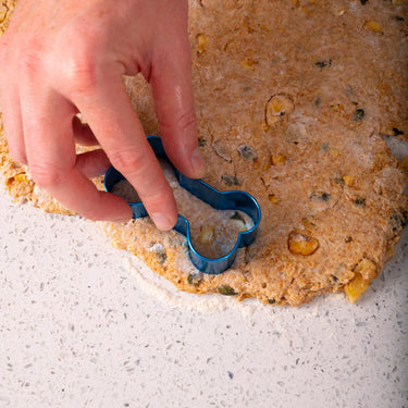 Bone Cookie Cutter - Blue - Bottled Baking Co