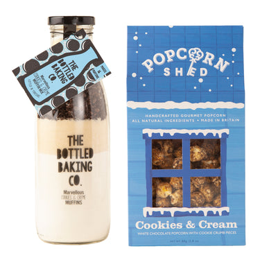 Cookies and Cream Baking Mix and Popcorn Bundle - Confectionery - Bottled Baking Co