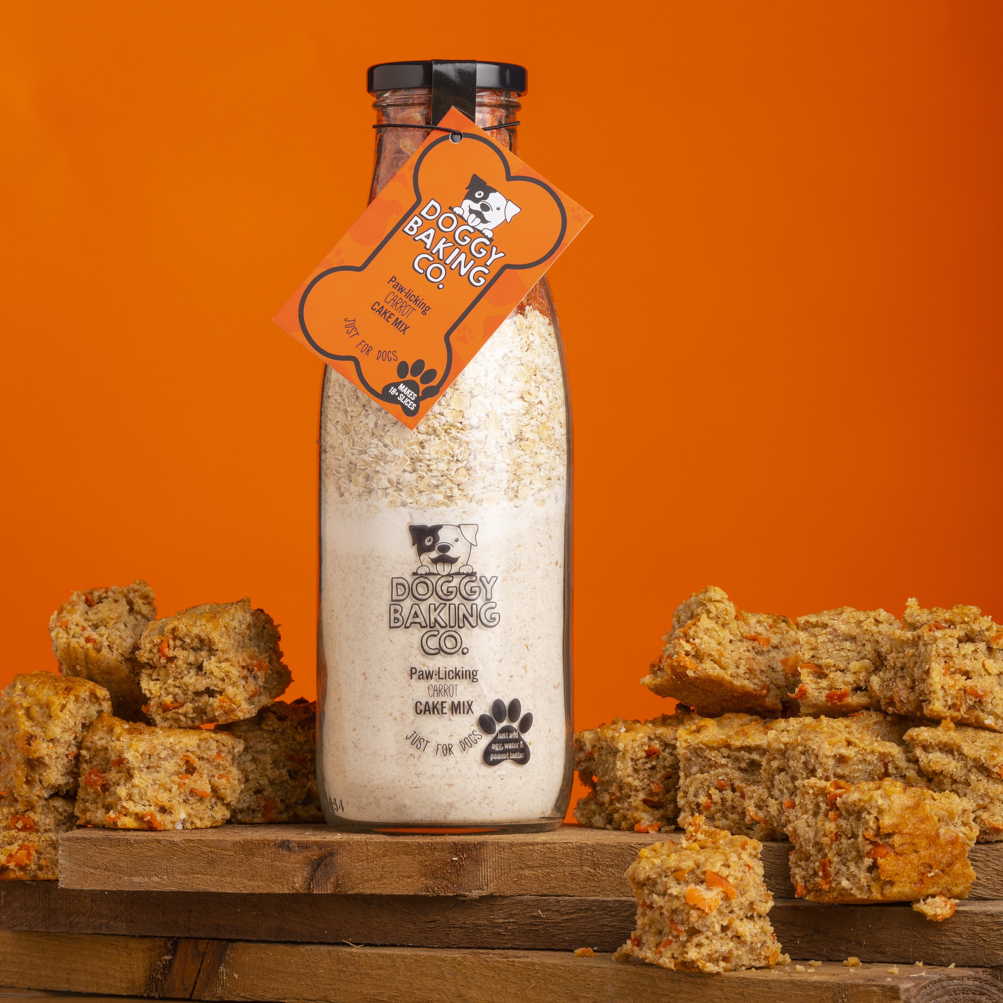 Pumpkin Seed & Banana Biscuit Mix and Carrot Cake Mix Bundle - Baking Mix - Bottled Baking Co