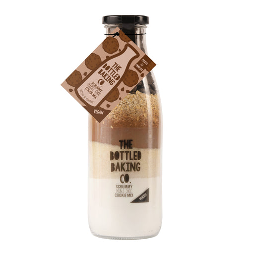 Double Choc Chip Cookie (Vegan) Mix in a Bottle 750ml - Cookie Mix - Bottled Baking Co