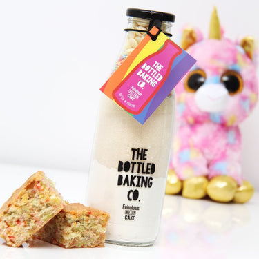 Kids Unicorn Cake Mix & Star Apron Gift Box - Cake Mix - Bottled Baking Co