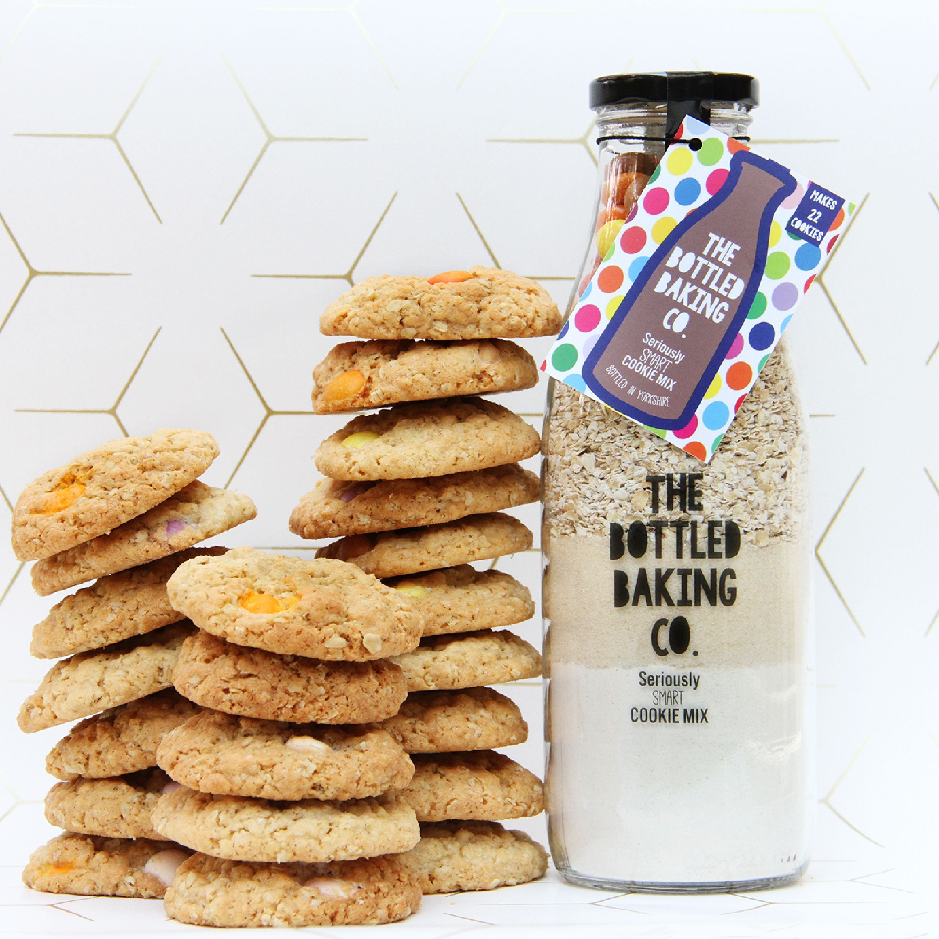 Seriously Smart Cookie Mix in a Bottle 750ml - Cookie Mix - Bottled Baking Co