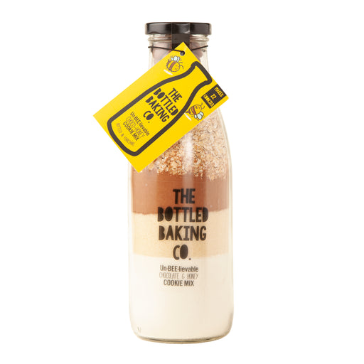 Un-BEE-lievable Choco-Honey Cookie Mix in a Bottle 750ml - Cookie Mix - Bottled Baking Co