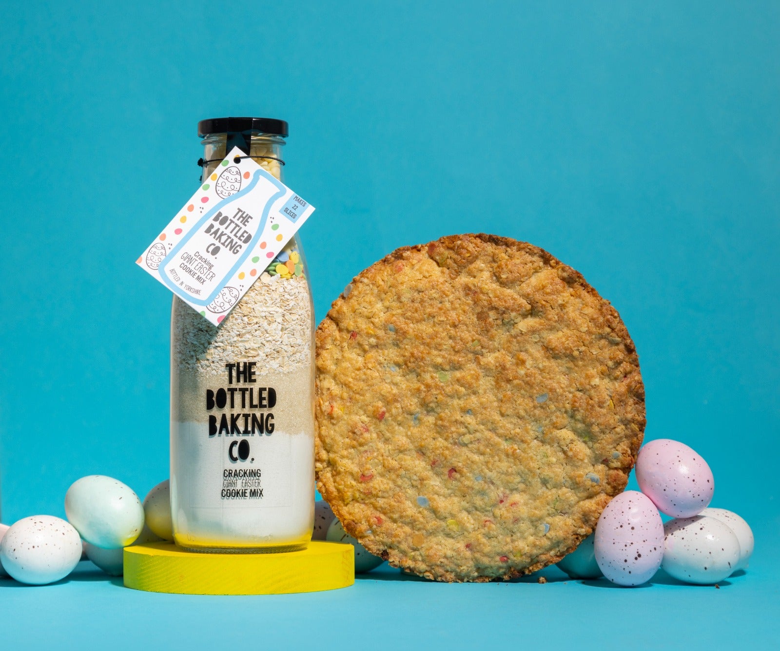Cracking Giant Easter Cookie Mix In a Bottle 750ml - Cookie Mix - Bottled Baking Co