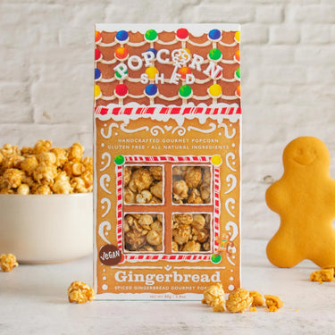 Gingerbread Popcorn Shed - Confectionery - Bottled Baking Co